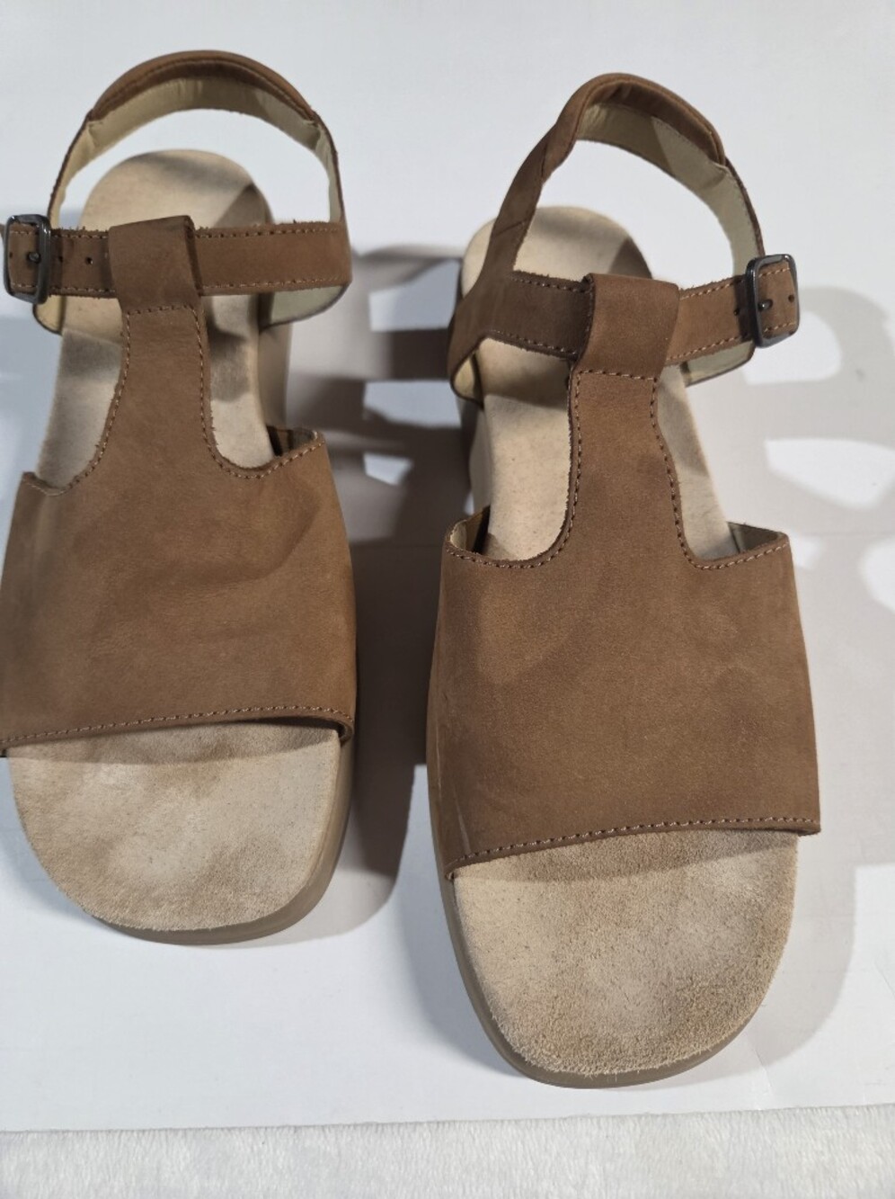 Rockport Brown Open-Toe Slingback Sandals - Picture 4 of 7